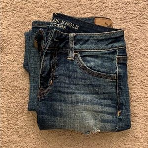 American Eagle Distressed Jeggings